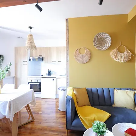 Le Boho - Charmant T3 Avec Climatisation Et Fibre Bergerac Quarto foto