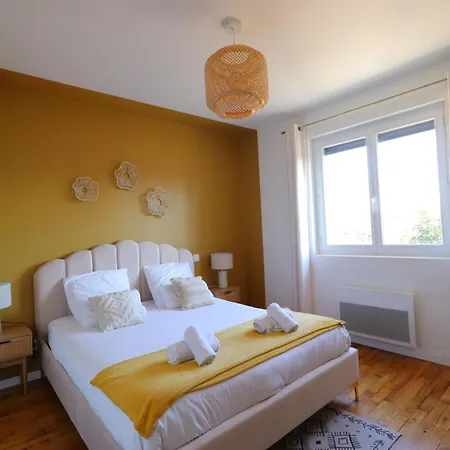 Le Boho - Charmant T3 Avec Climatisation Et Fibre Bergerac Quarto foto