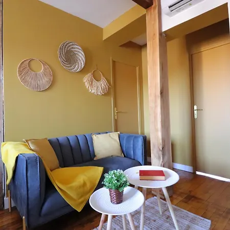 Le Boho - Charmant T3 Avec Climatisation Et Fibre Bergerac Quarto foto
