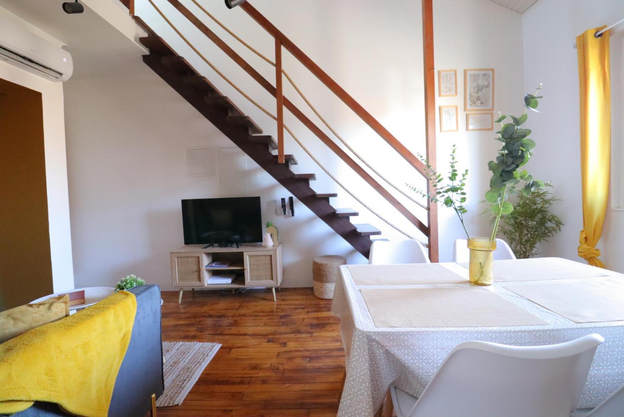 Le Boho - T3 Avec Climatisation Et Fibre Apartment Bergerac