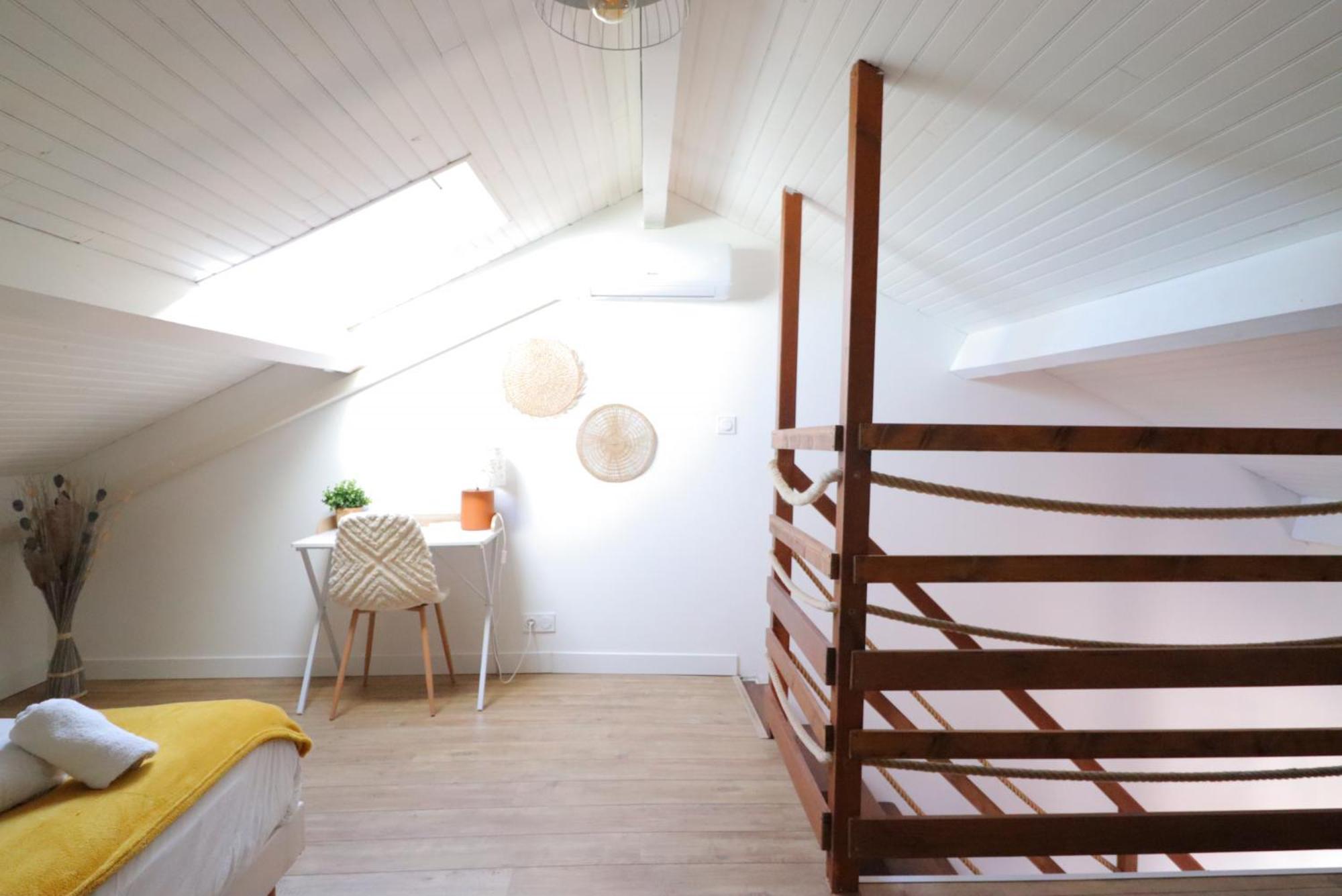 Le Boho - T3 Avec Climatisation Et Fibre Apartamento *